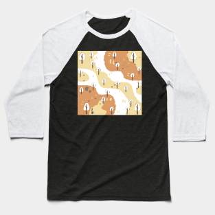 Abstract Baseball T-Shirt